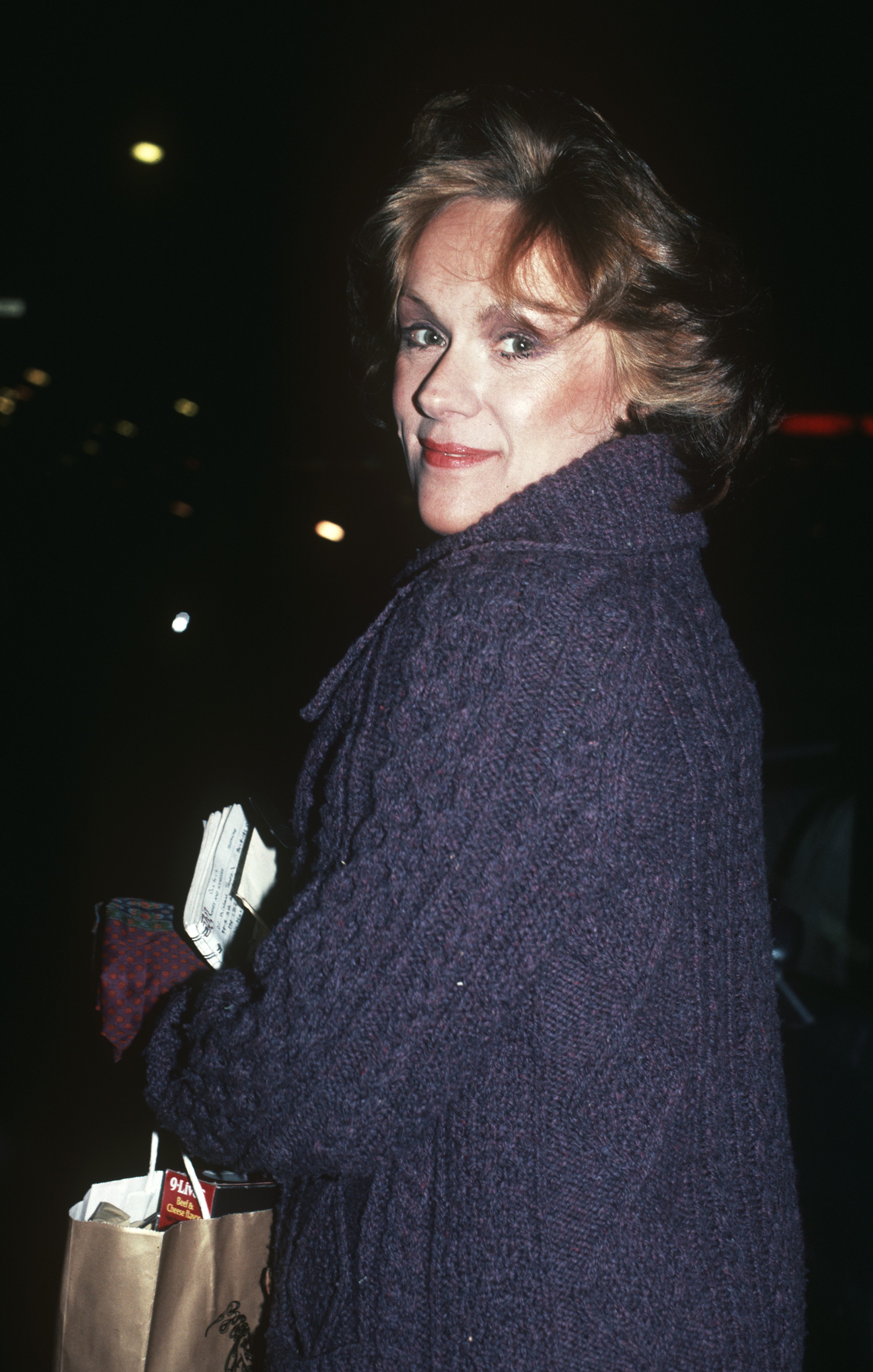 Tammy Grimes is seen in New York City in 1981 | Source: Getty Images