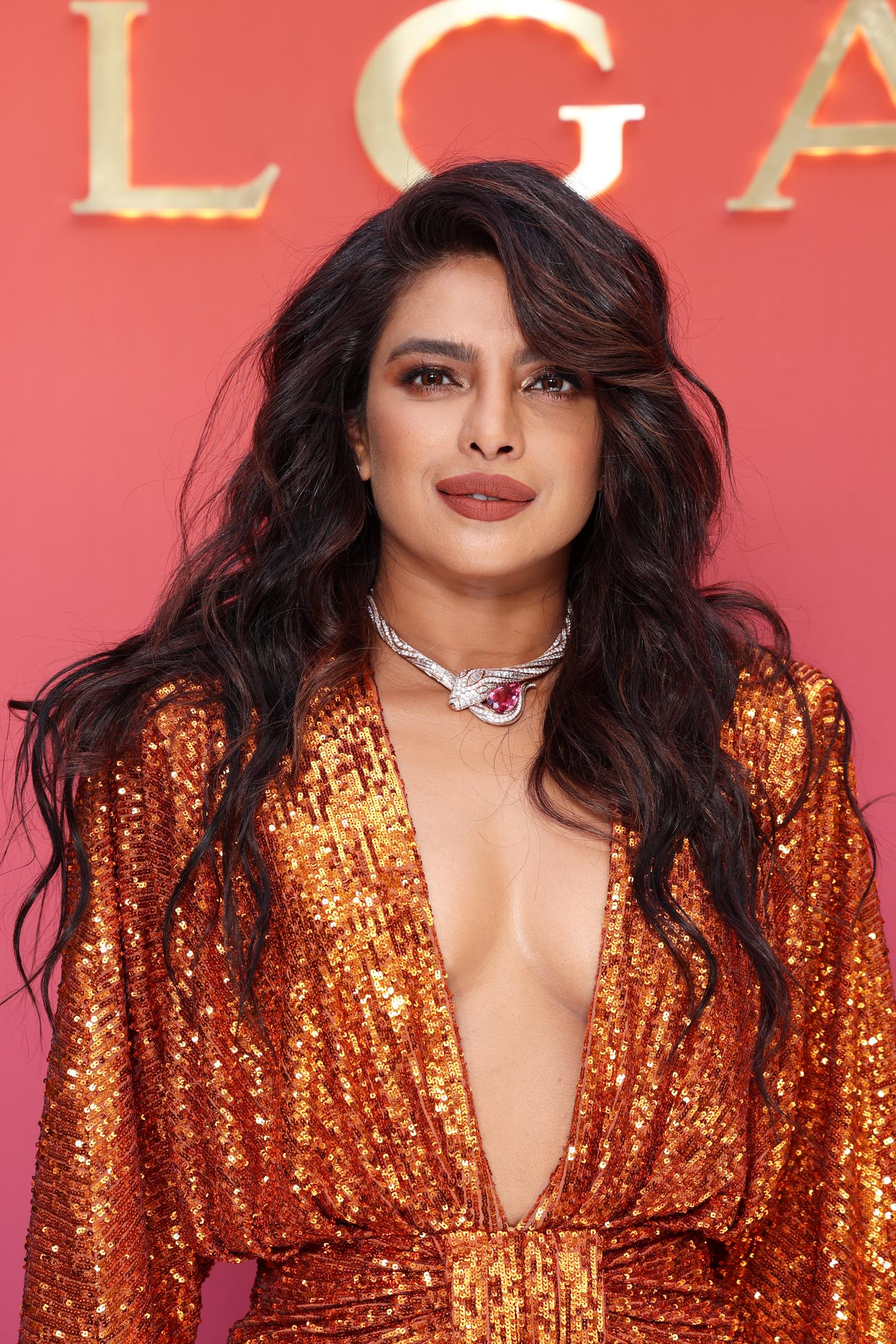 Priyanka Chopra Jonas at the Bvlgari Eden The Garden of Wonders on June 6, 2022, in Paris, France | Source: Getty Images