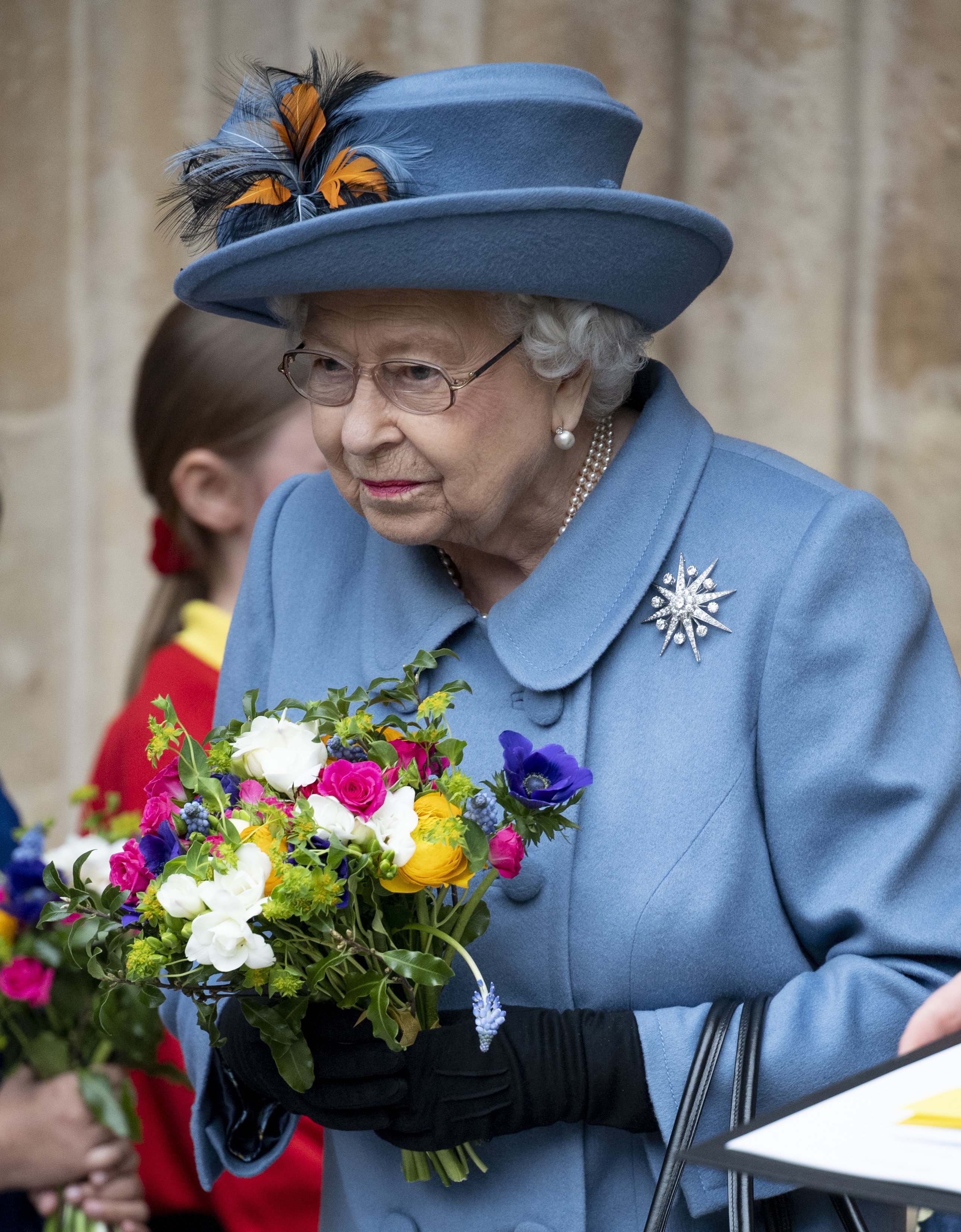 Queen Elizabeth II attends the Commonwealth Day Service 2020 at Westminster Abbey on March 9, 2020, in London, England. | Source: Getty Images.