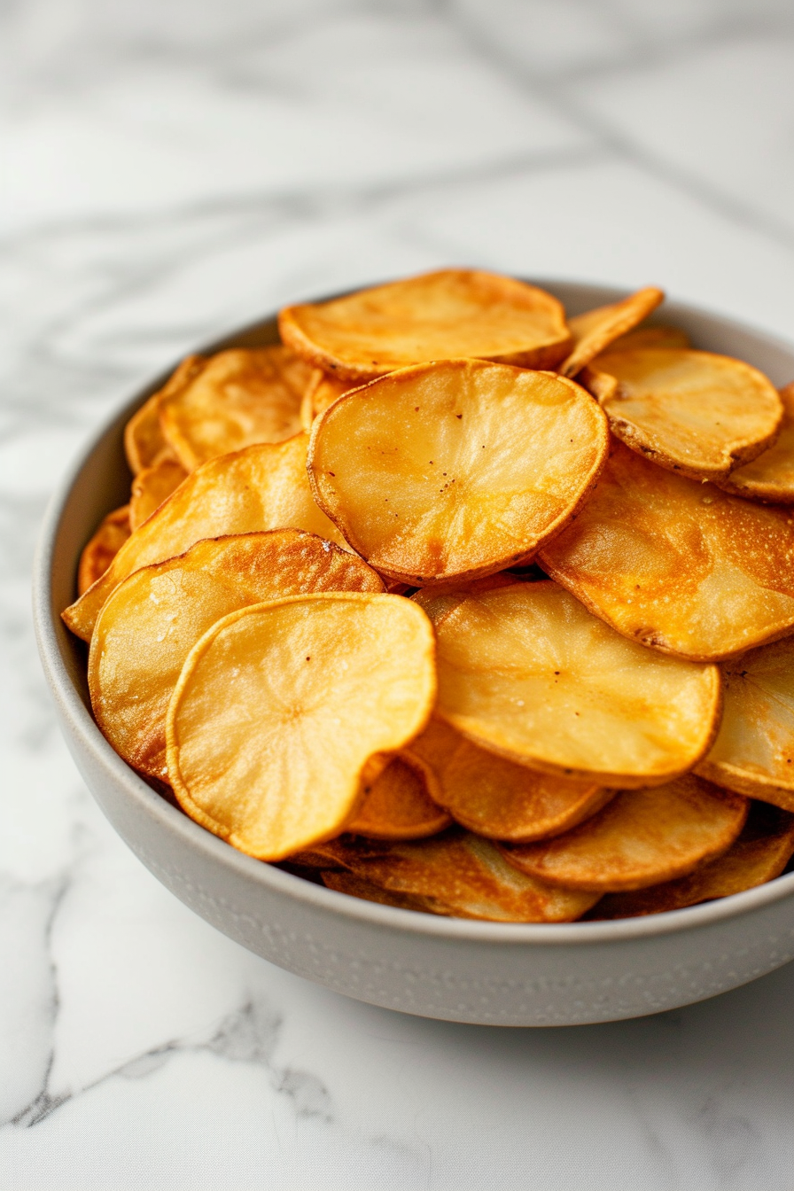 A bowl of chips | Source: Midjourney