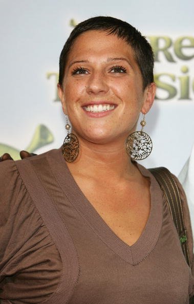 Diam's lors de son arrivée à la première du film "Shrek 3" de Chris Miller le 7 juin 2007 à Paris, en France