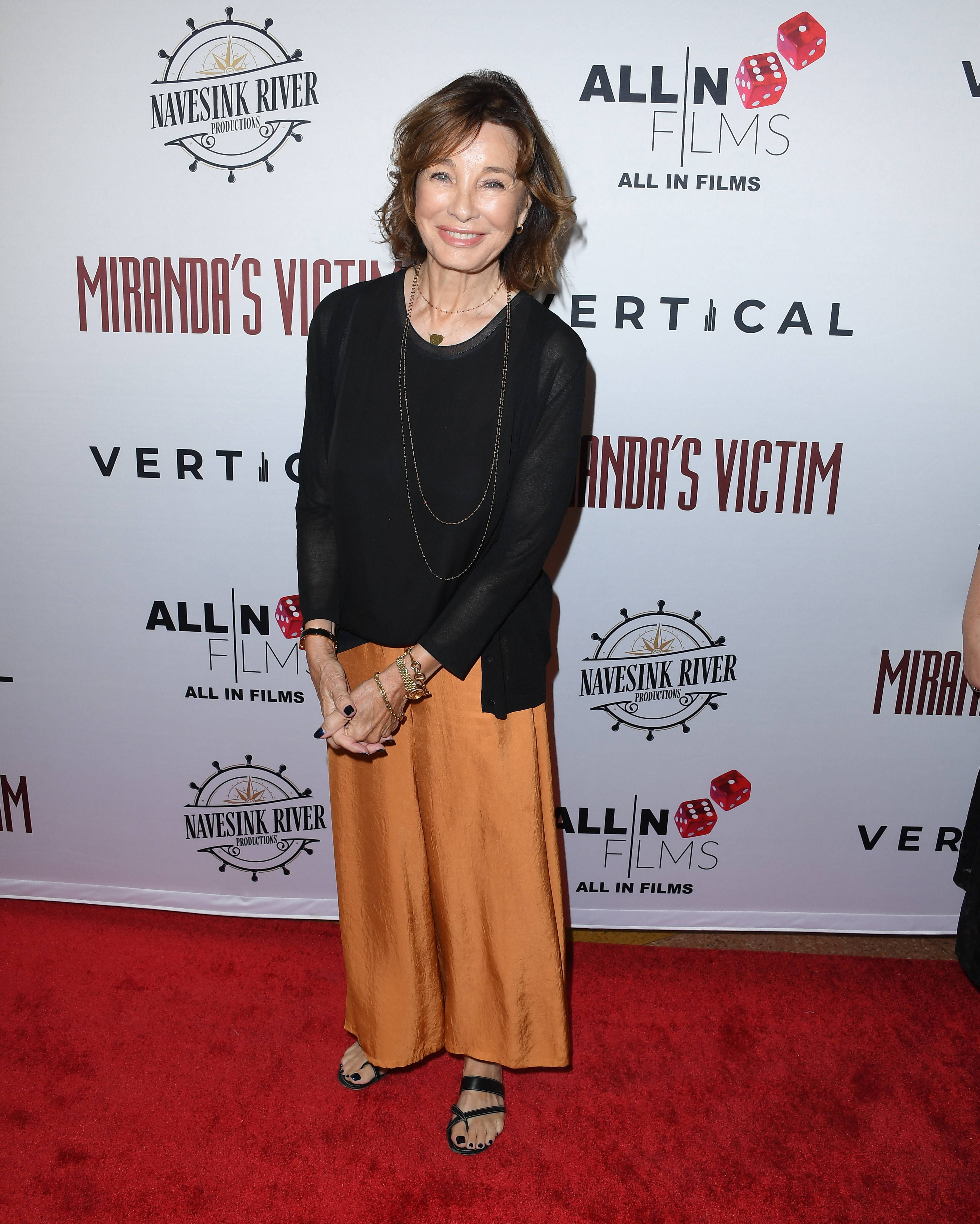 Anne Archer arrives at the Special Screening of "Miranda's Victim" on October 5, 2023, in Los Angeles, California. | Source: Getty Images