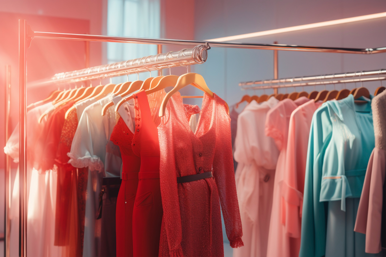 Clothes on a clothing rack | Source: Freepik