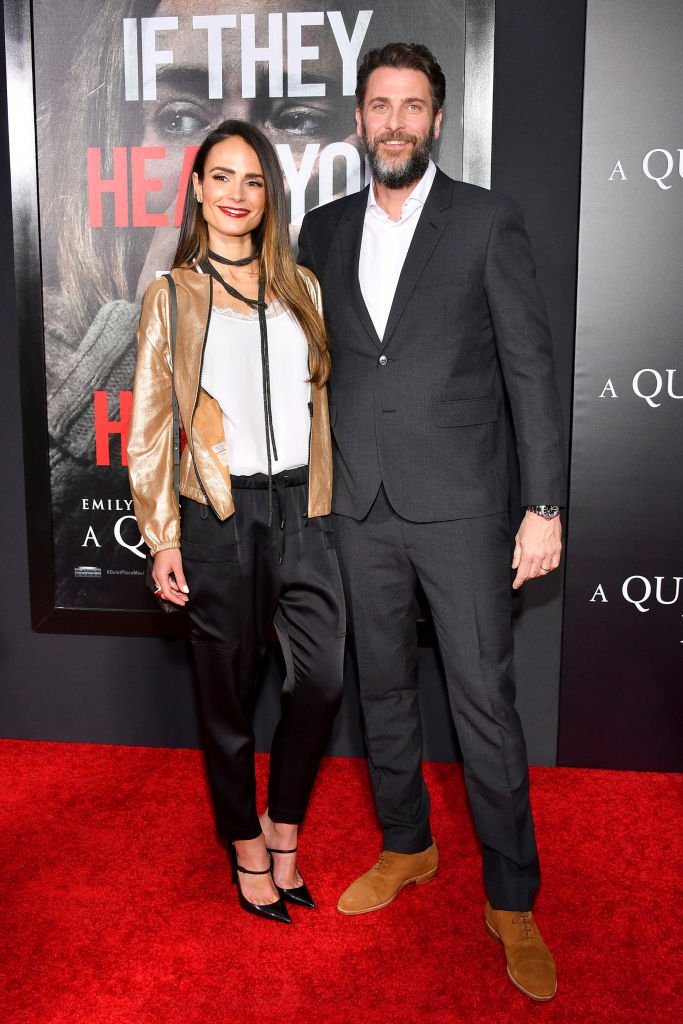 Jordana Brewster and Andrew Form attend the "A Quiet Place" New York Premiere at AMC Lincoln Square Theater on April 2, 2018 | Photo: Getty Images