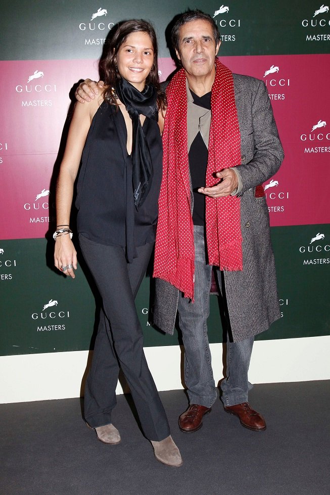 Le chanteur Julien Clerc avec sa femme Virginie Coupérie | Photo : Getty Images