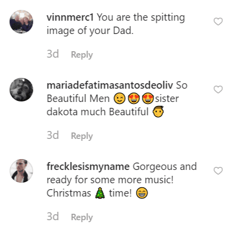 More fan comments on Jesse's post | Instagram: @jaydoubleyoujay