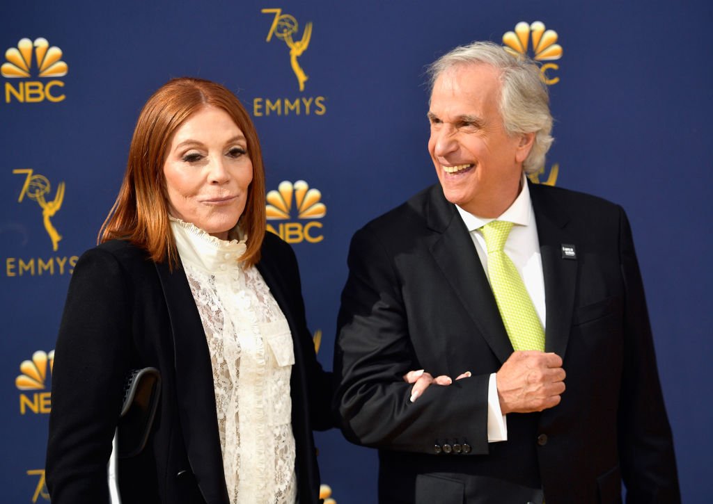 Stacey Weitzman and Henry Winkler attend the 70th Emmy Awards at Microsoft Theater on September 17, 2018 in Los Angeles, California | Source: Getty Images