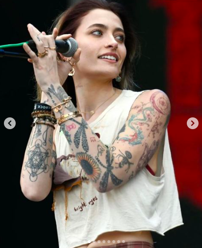 Paris Jackson performing at a concert posted on May 28, 2023 | Source: Instagram/parisjackson