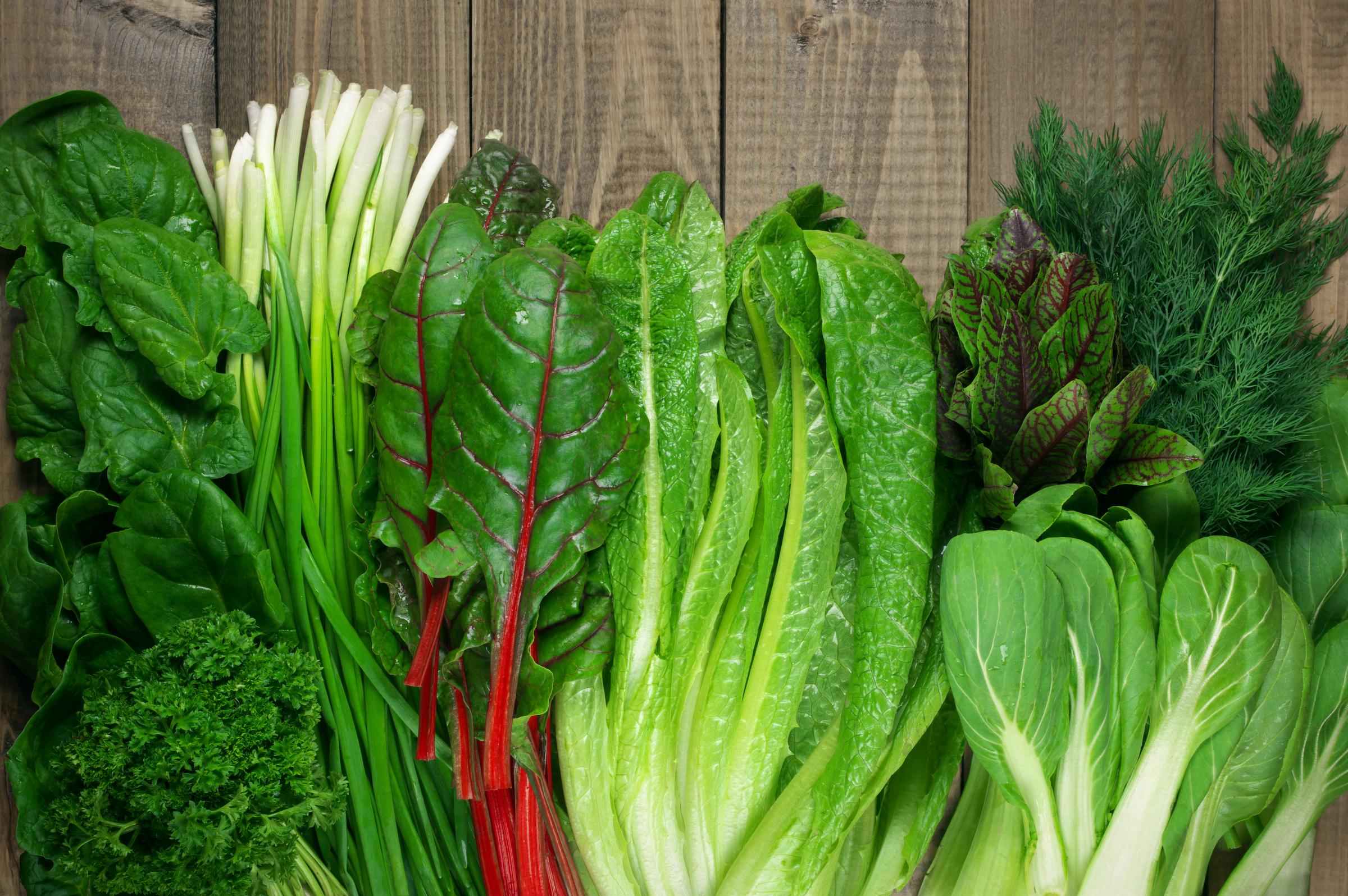 Leafy green vegetables | Source: Getty Images