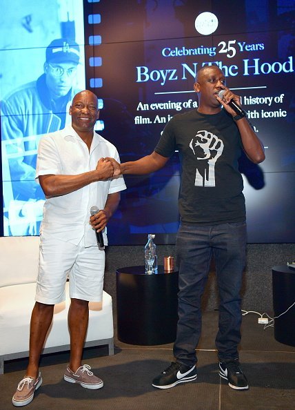 John Singleton and Chaka Zulu at the Celebration of 25 Years - Boyz N The Hood on August 23, 2016 | Photo: Getty Images