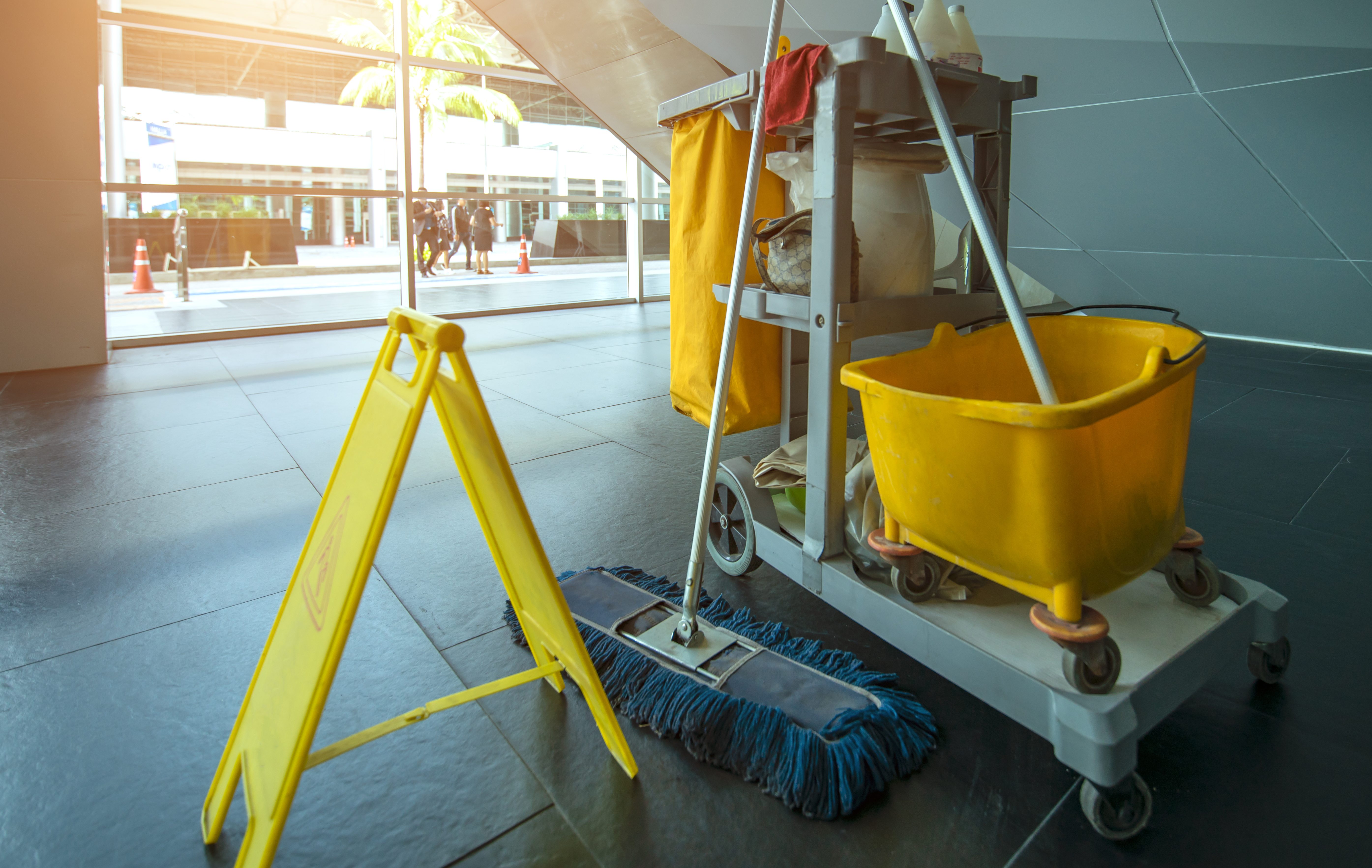 Janitor Cleaning Equipment | Source: Getty Images