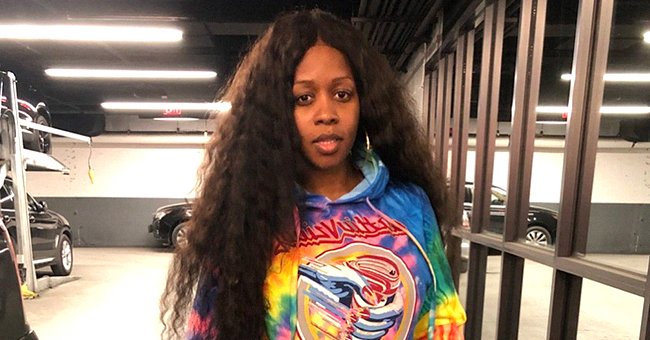 Femcee Remy Ma Wears A Louis Vuitton Contrasting Monogram Long