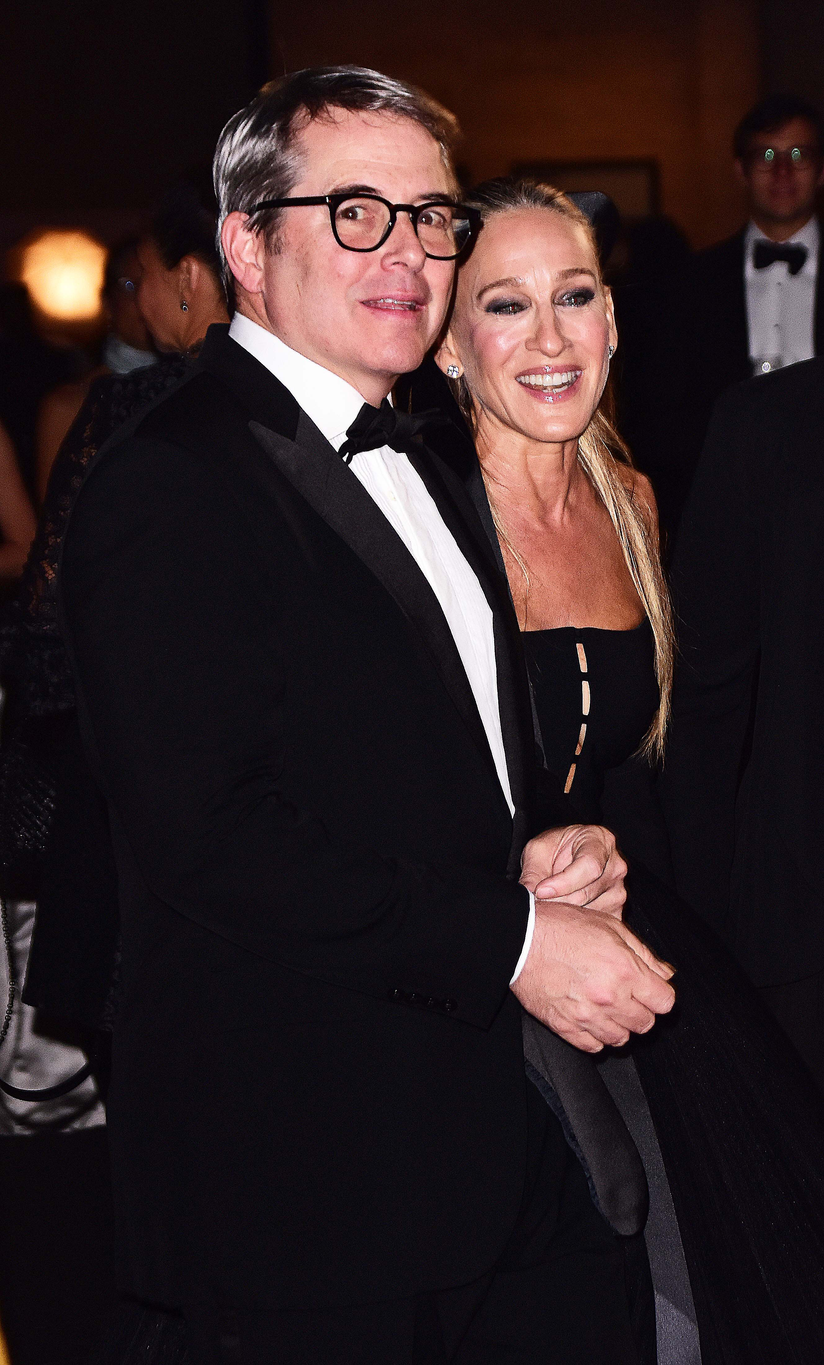Matthew Broderick and Sarah Jessica Parker on October 5, 2023, in New York City. | Source: Getty Images