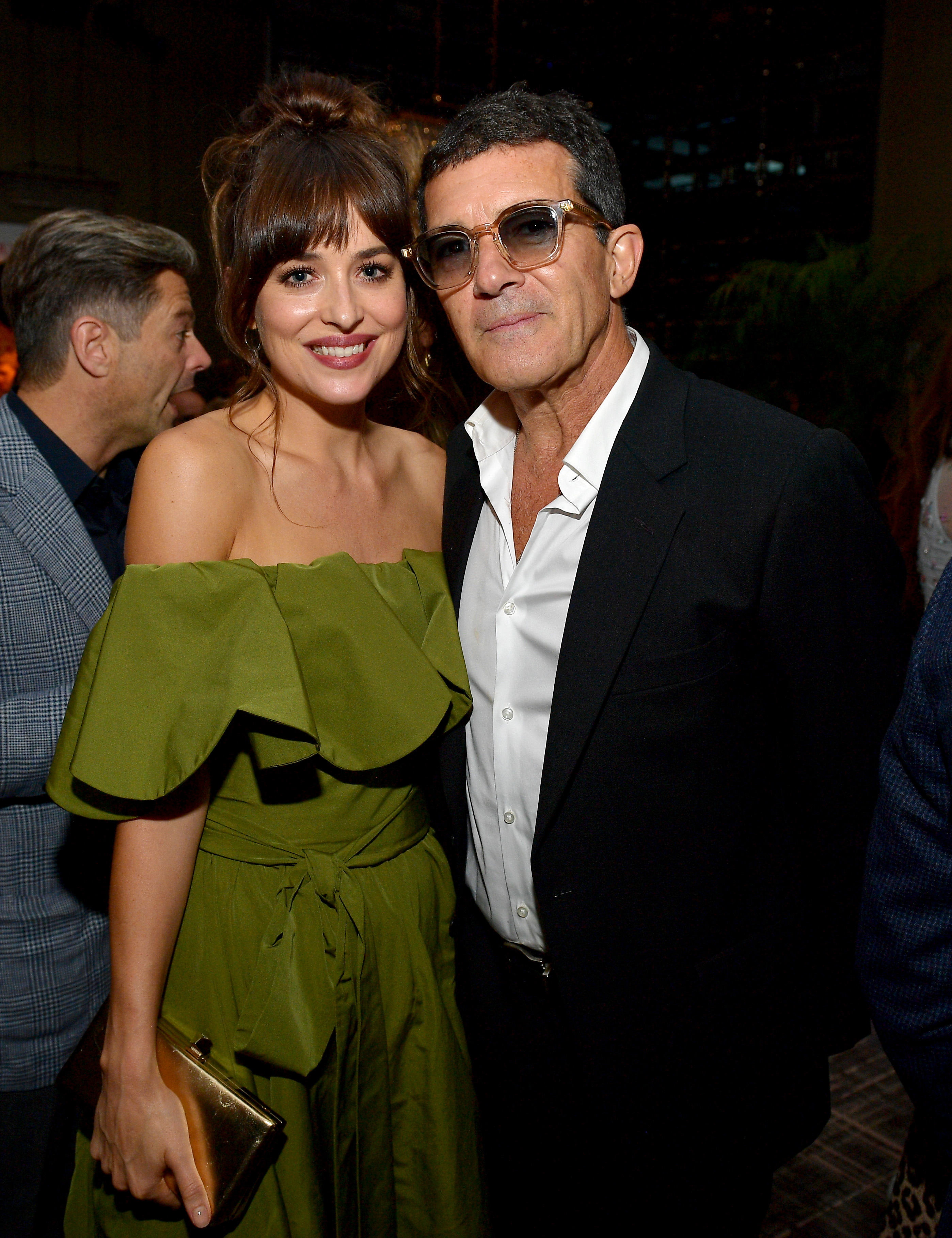 Dakota Johnson and Antonio Banderas at the 11th APJ Festival Gala on September 7, 2019, in Toronto, Canada ┃Source: Getty Images