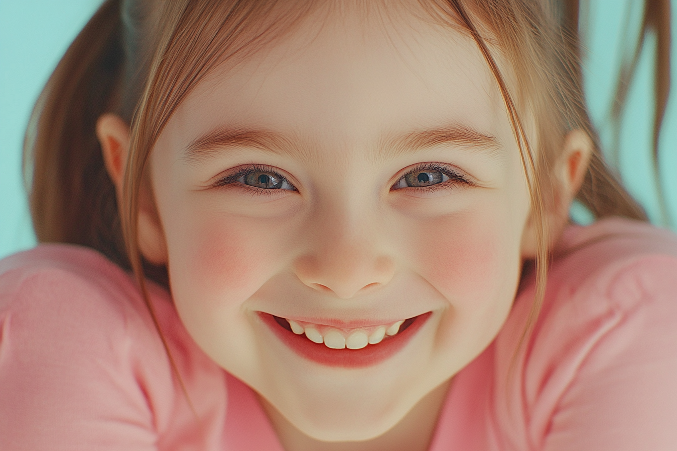 A close-up shot of a girl's face | Source: Midjourney