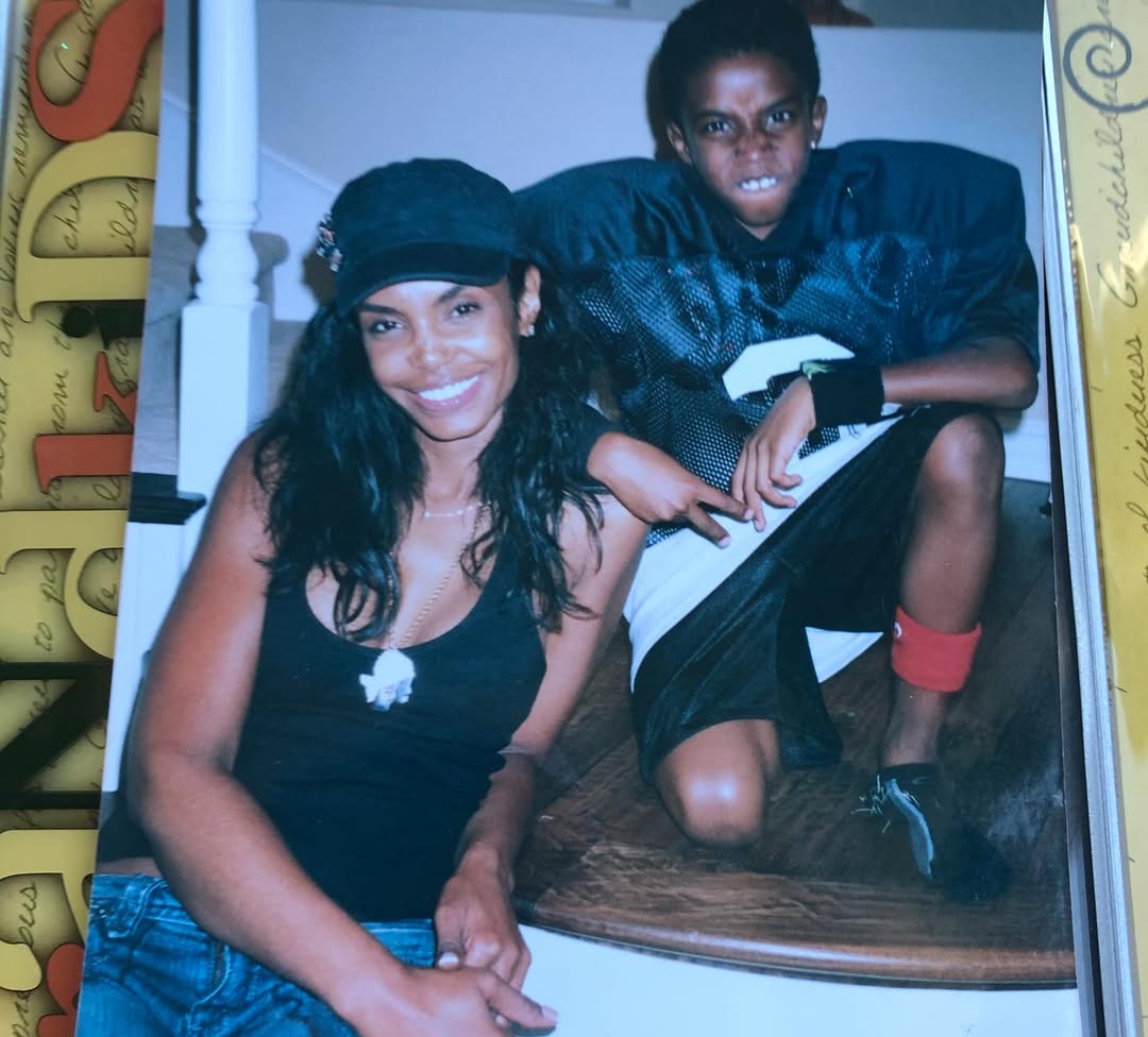 Kim Porter posing with Christian Combs, dated May 2025 | Source: Instagram/kingcombs