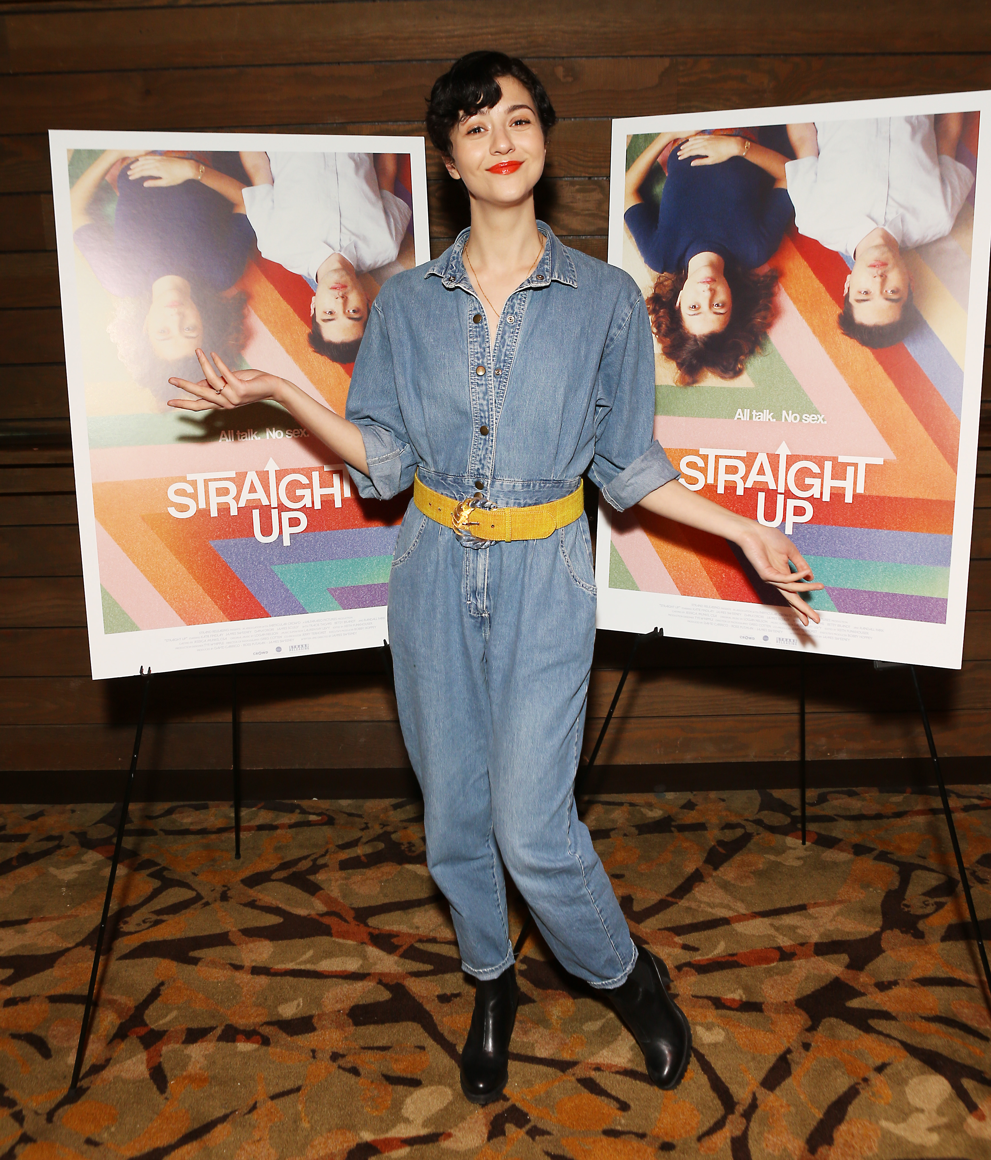 Katie Findlay poses at the Special screening of "Straight Up" held at AMC Sunset 5 on March 06, 2020, in Los Angeles, California | Source: Getty Images