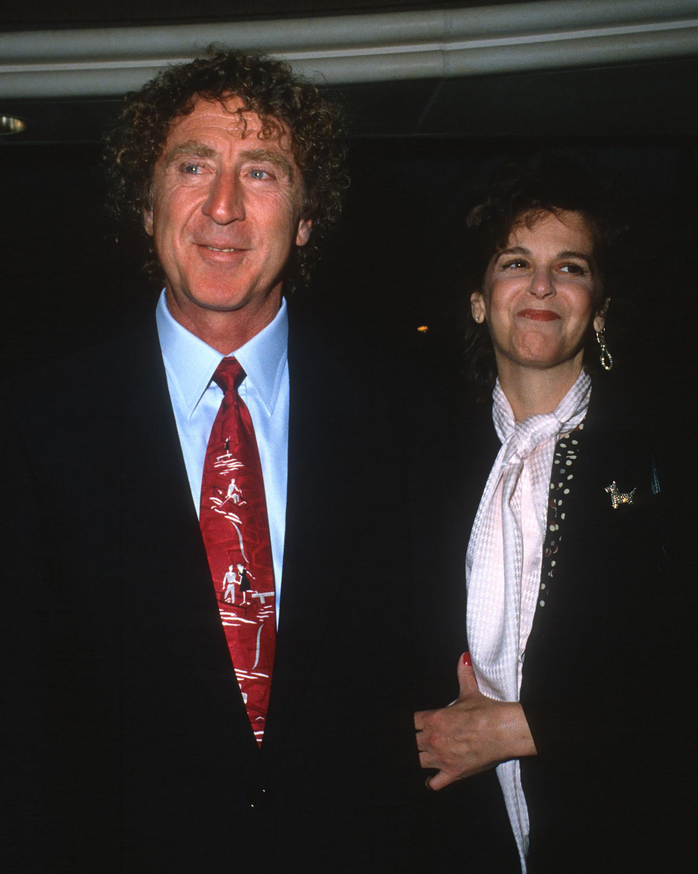 Gene Wilder and Gilda Radner attend a Wellness Center benefit on January 30, 1989, at Century City, California. | Source: Getty Images