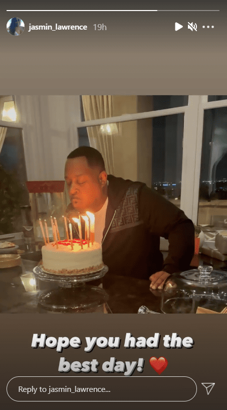 Jasmine Lawrence's birthday post for her father, Martin Lawrence. | Photo: instagram.com/jasmin_lawrence