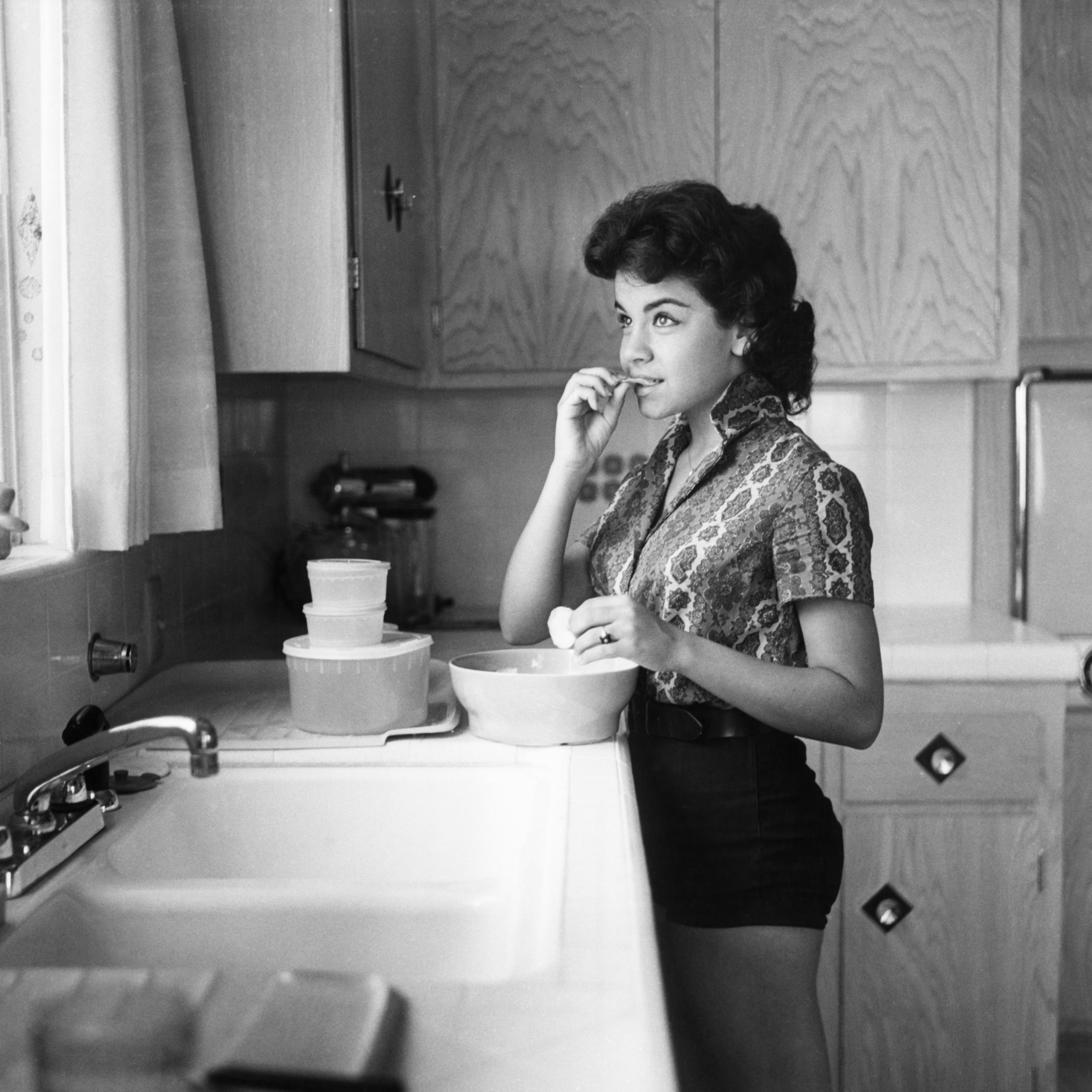 Annette Funicello at the Encino Home in 1960 | Source: Getty Images