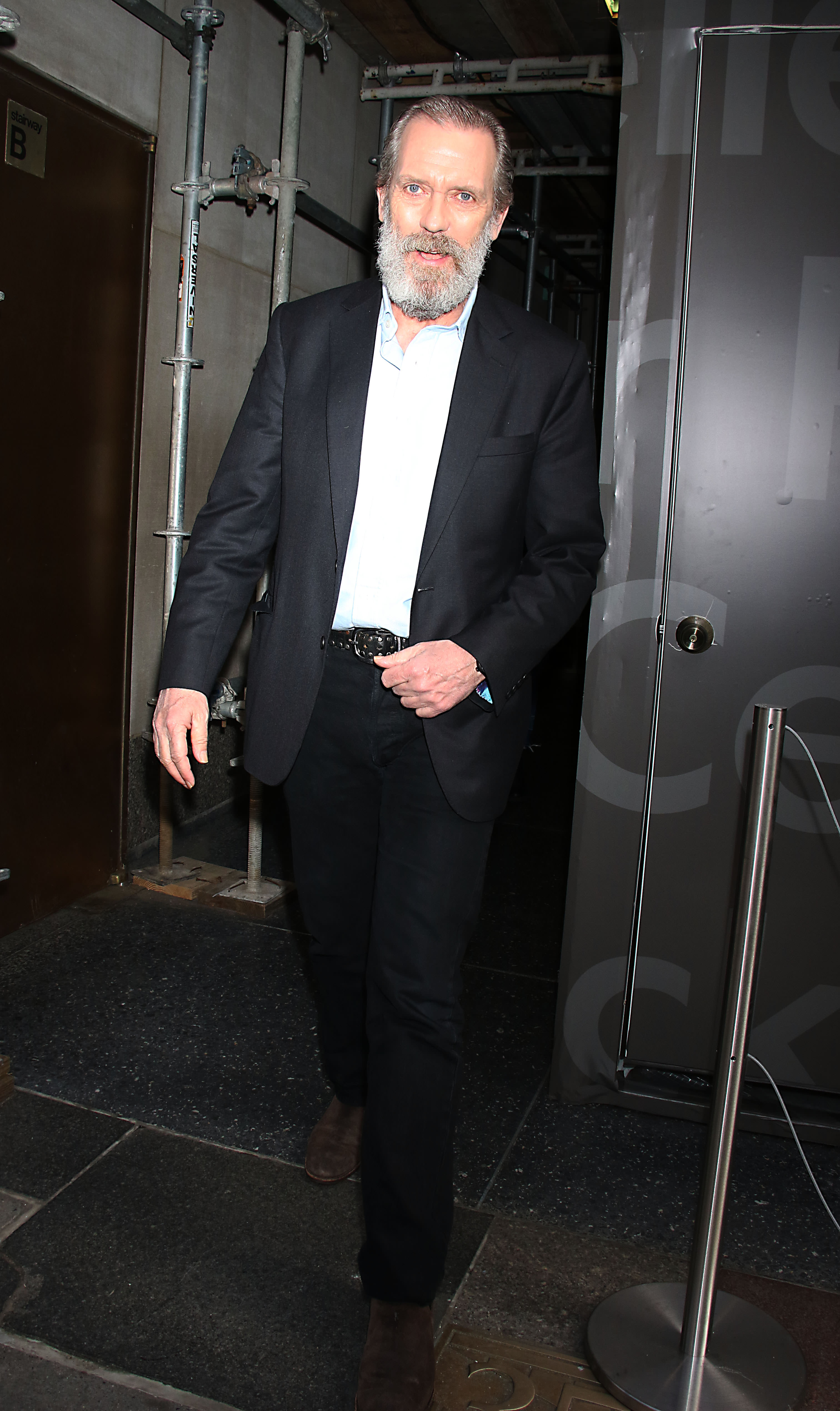 Hugh Laurie is seen on April 15, 2022 | Source: Getty Images