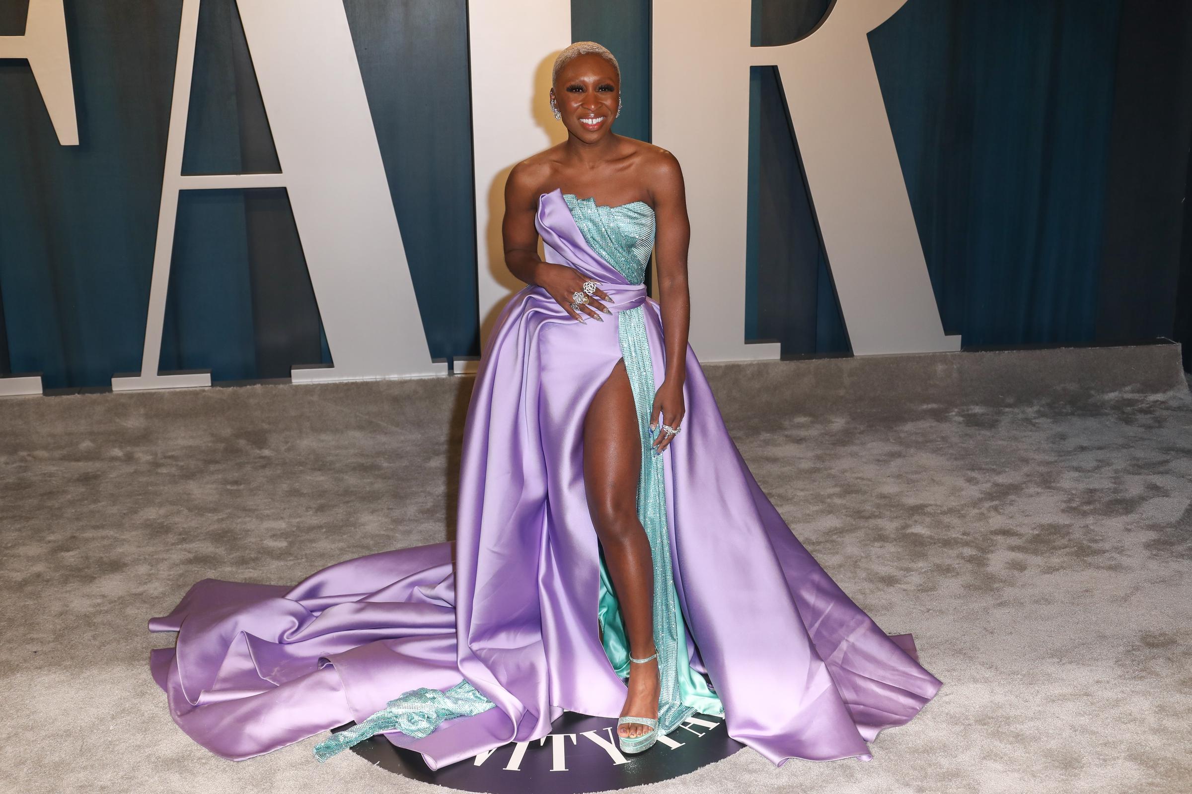 Cynthia Erivo attends the Vanity Fair Oscar Party at Wallis Annenberg Center for the Performing Arts on February 9, 2020, in Beverly Hills, California | Source: Getty Images