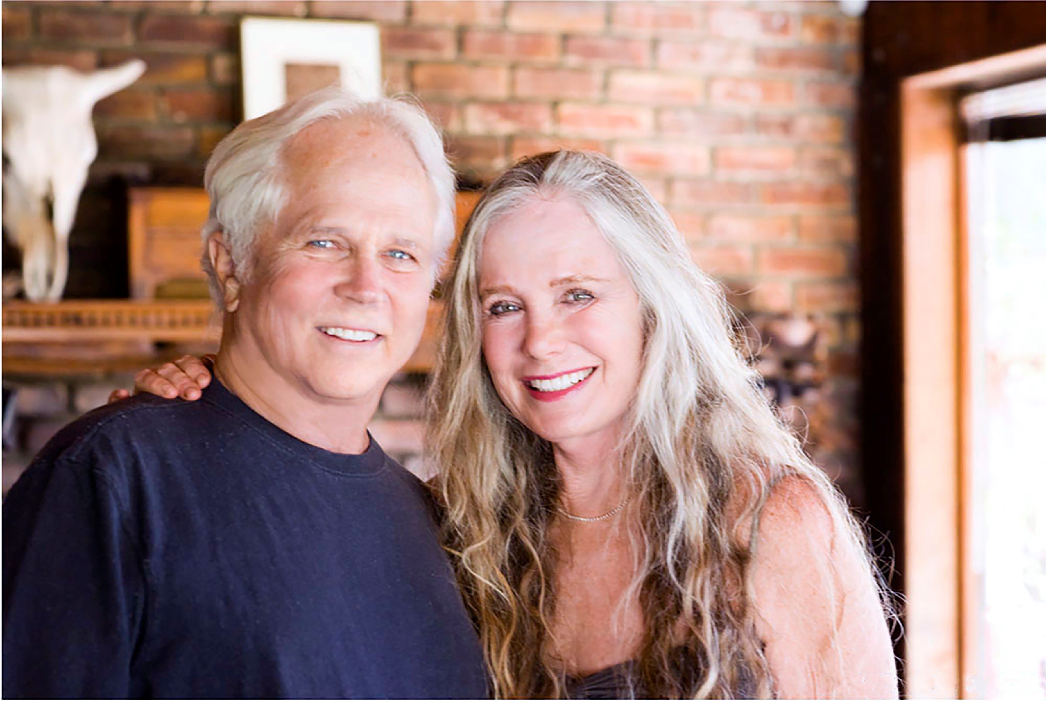 Actor and artist Tony Dow with wife Lauren Shulkind at home in Topanga, California on June 29, 2014 in Topanga, California. | Source: Getty Images