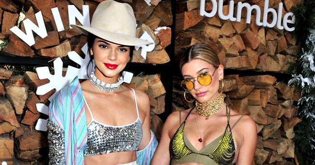 Kendall Jenner and Hailey Baldwin attend Winter Bumbleland - Day 1, April 2017 | Source: Getty Images