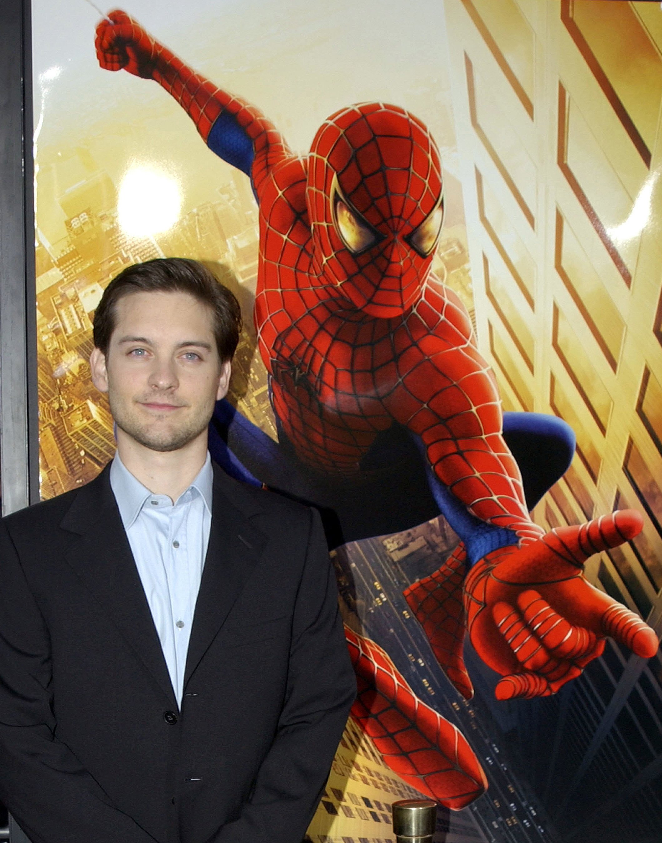 Tobey Maguire at the premier of "Spider-Man" at Mann Village in Westwood, California | Photo: Albert L. Ortega/WireImage via Getty Images