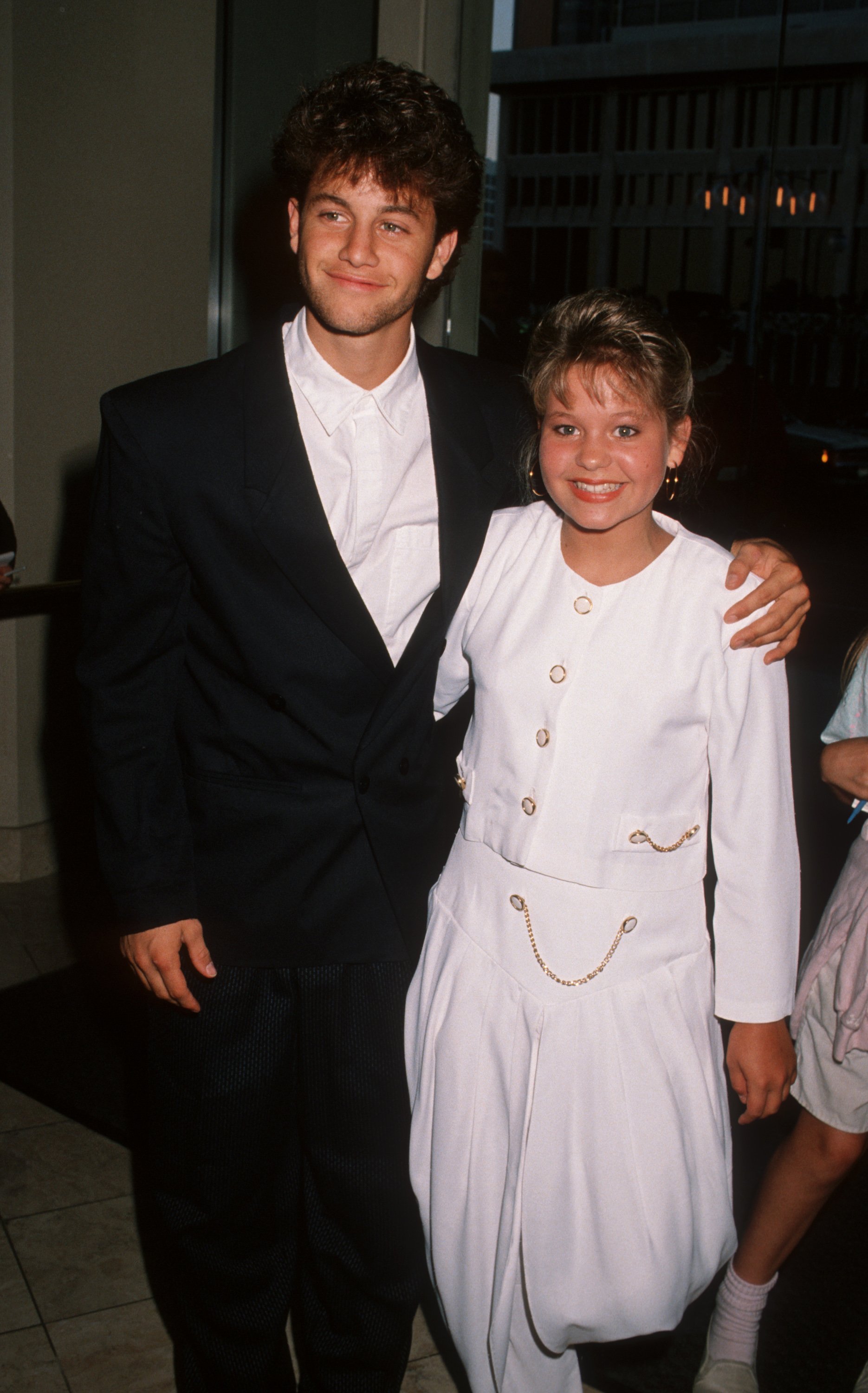  Kirk Cameron and Candace Cameron Bure attending ABC Convention on June 14, 1990 in California | Source: Getty Images 
