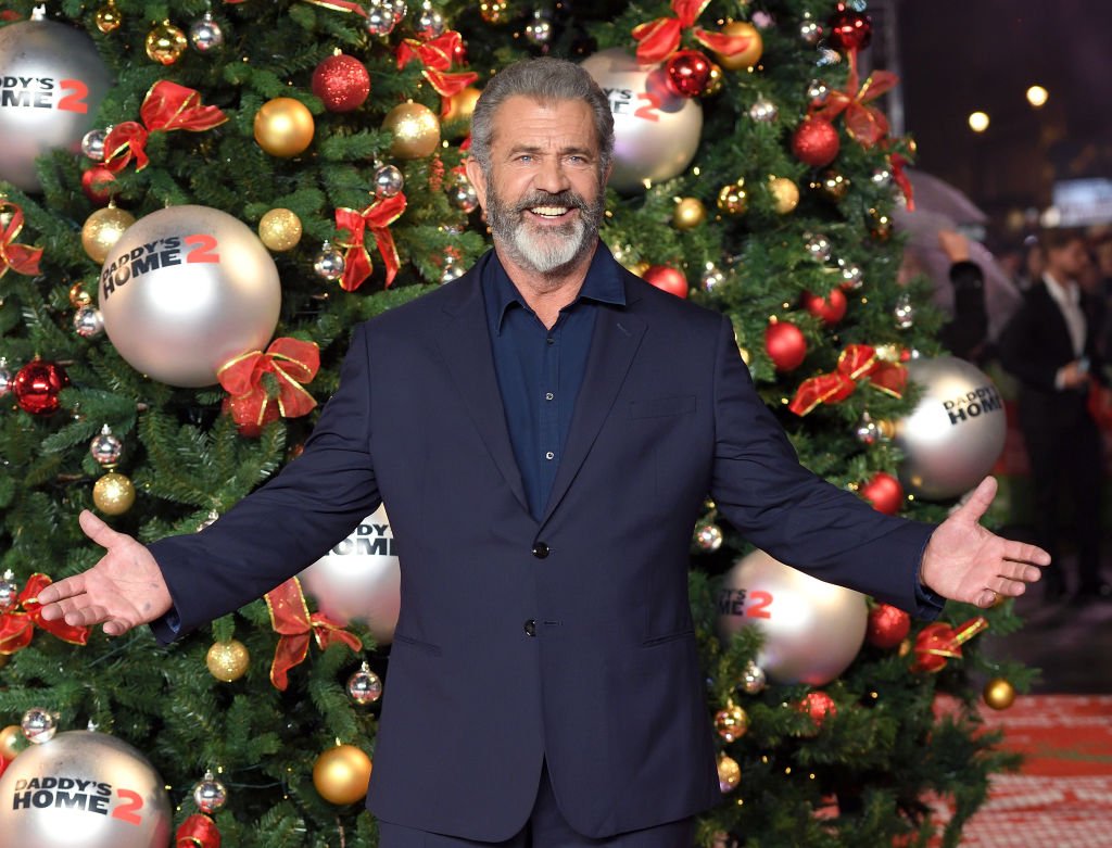 Mel Gibson at the UK Premiere of "Daddy's Home 2" at Vue West End on November 16, 2017 in London. | Source: Getty Images