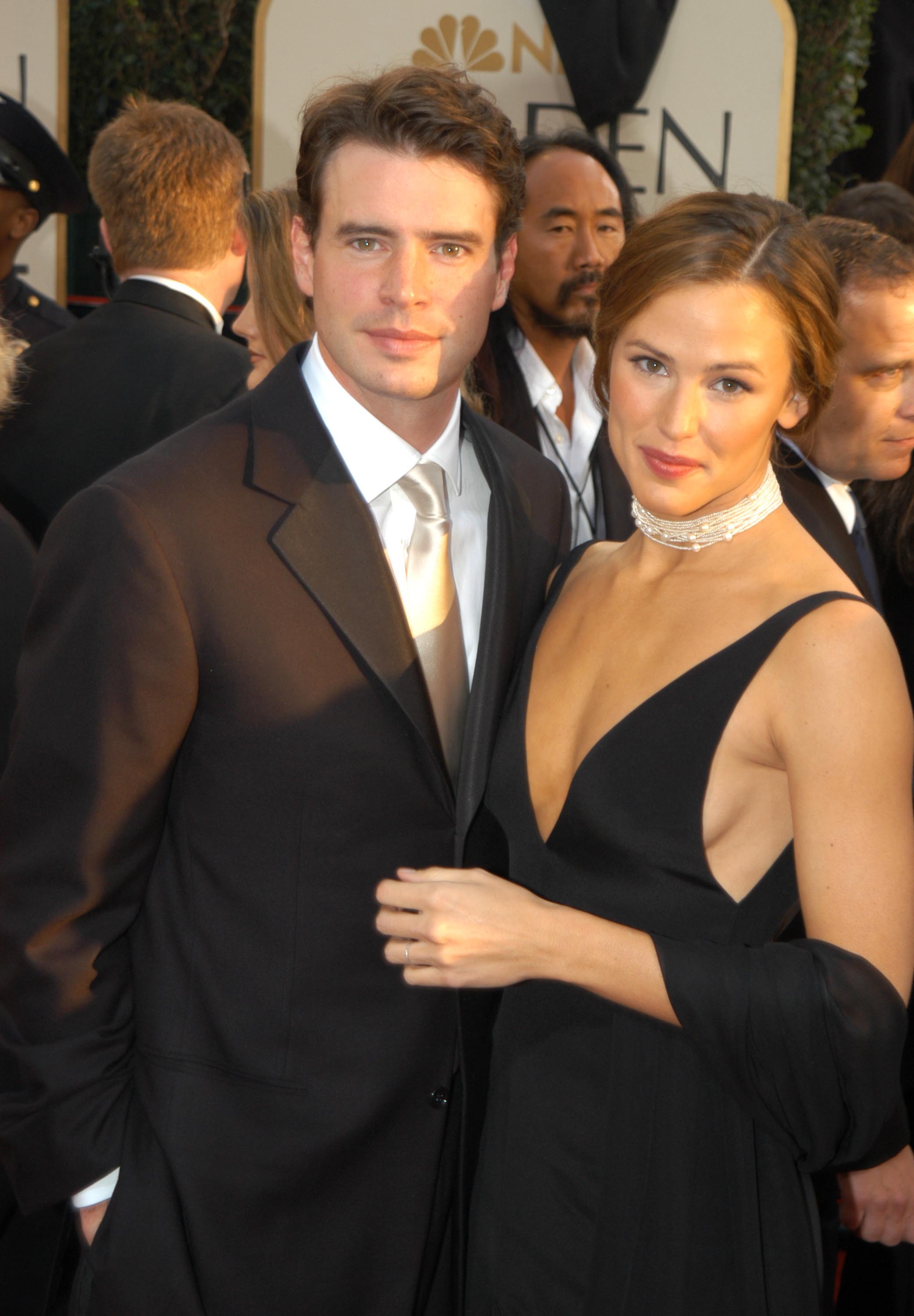 Jennifer Garner and Scott Foley at the 60th Annual Golden Globe Awards on January 19, 2003 | Source: Getty Images
