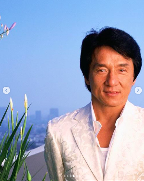 Jackie Chan posing for a picture posted on April 7, 2024 | Source: Instagram/jackiechan