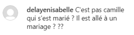 Photo : Commentaires sur la photo de Camille Lacourt sur Instagram Photo : Commentaires sur la photo de Camille Lacourt sur Instagram