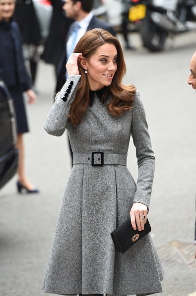 Duchess of Cambridge visits The Foundling Museum on March 19, 2019, in London, England. | Source: Getty Images.