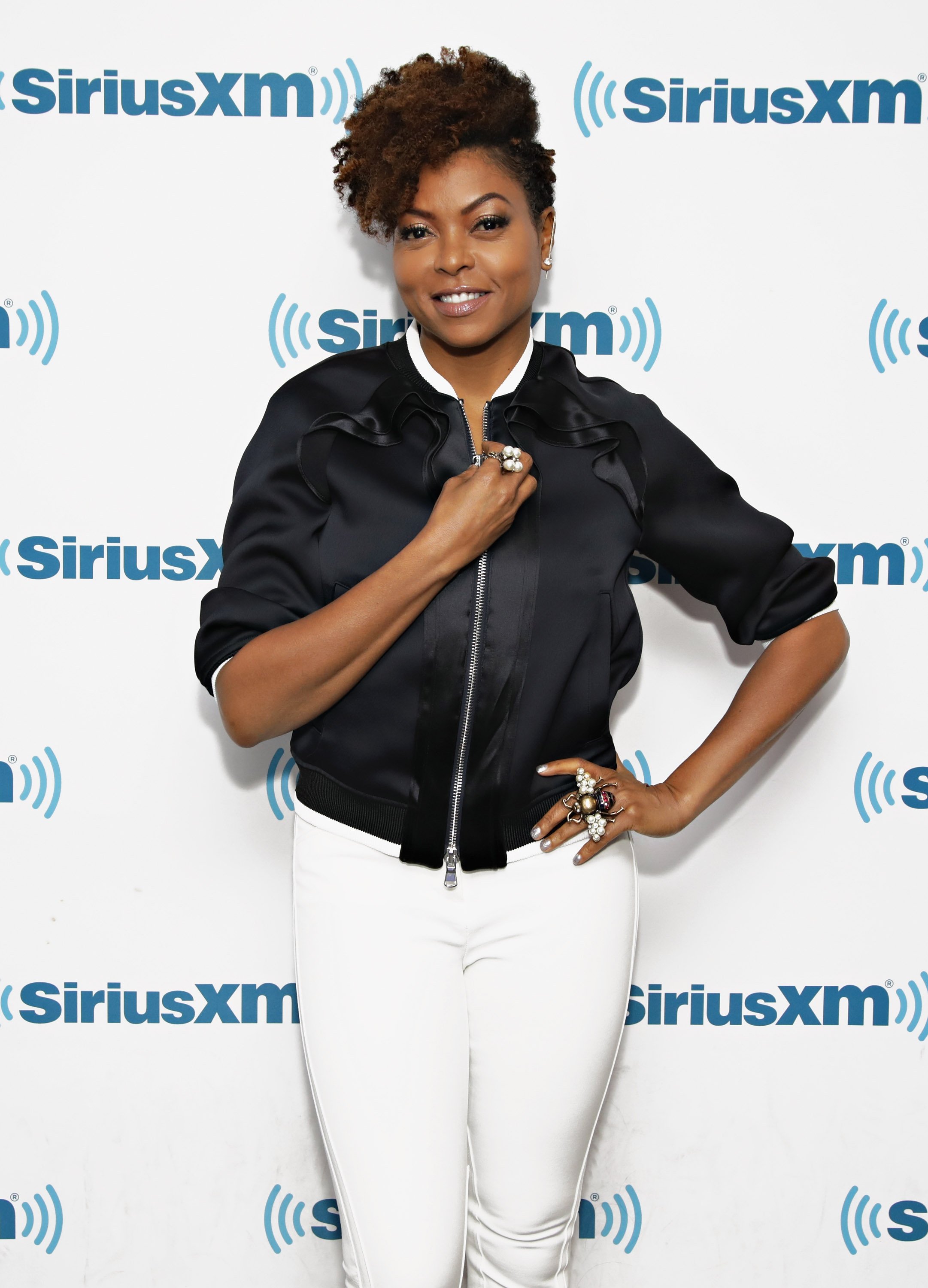 Taraji P. Henson at the SiriusXM Studios on Oct. 6, 2017 in New York City. | Photo: Getty Images