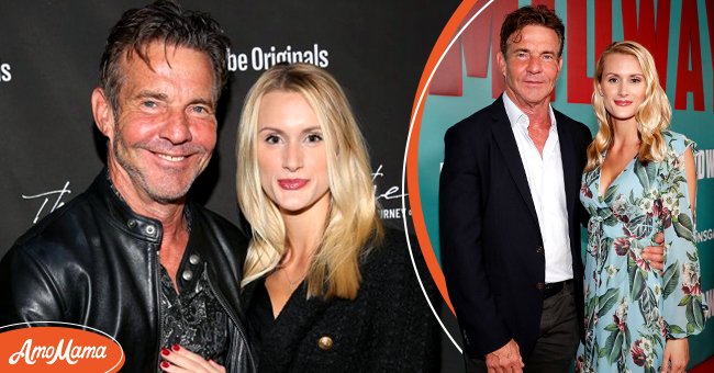 Dennis Quaid and Laura Savoie at the celebration of the documentary "The Gift: The Journey of Johnny Cash" on November 10, 2019 [left], Dennis Quaid and Laura Savoie at the special screening of "Midway" on October 20, 2019, in Honolulu, Hawaii [right] | Source: Getty Images