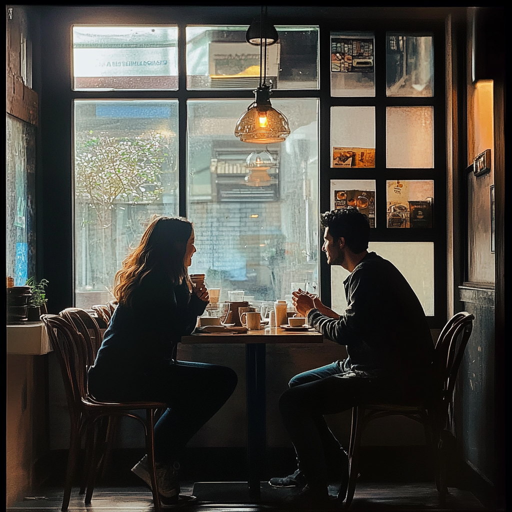 People at a restaurant | Source: Midjourney