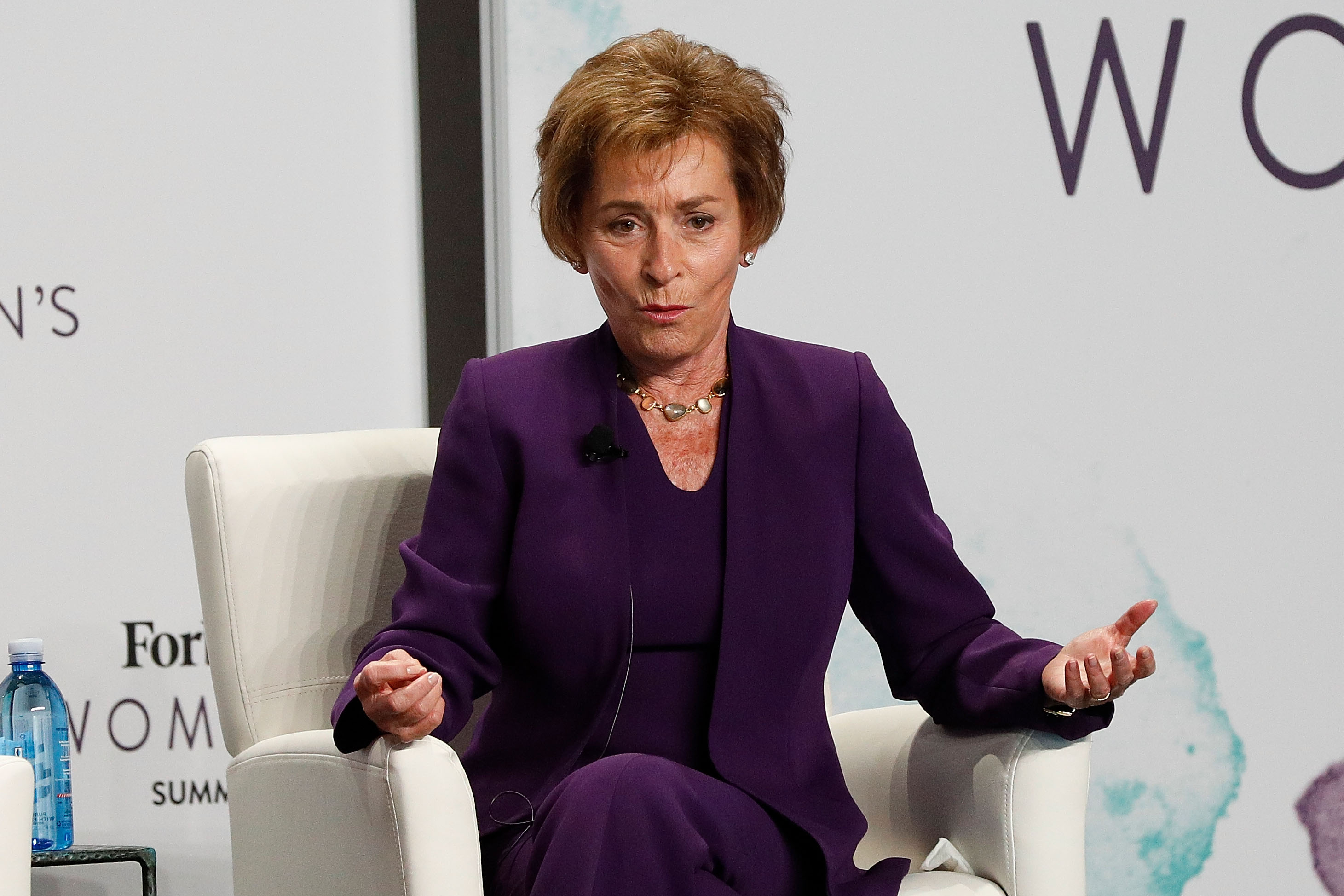 Judge Judy speaks during the 2017 Forbes Women's Summit at Spring Studios on June 13, 2017 in New York City | Photo: Getty Images
