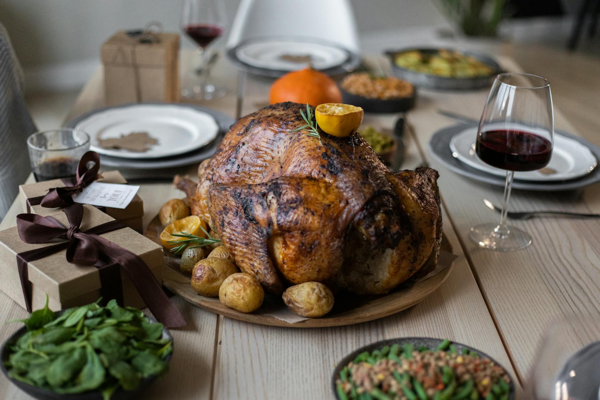 A roast turkey | Source: Midjourney