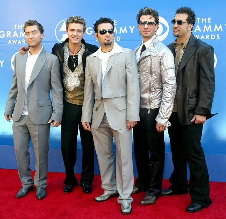 Pop band ''NSYNC attends the 44th Annual Grammy Awards at Staples Center February 27, 2002, in Los Angeles, CA. | Source: Getty Images.