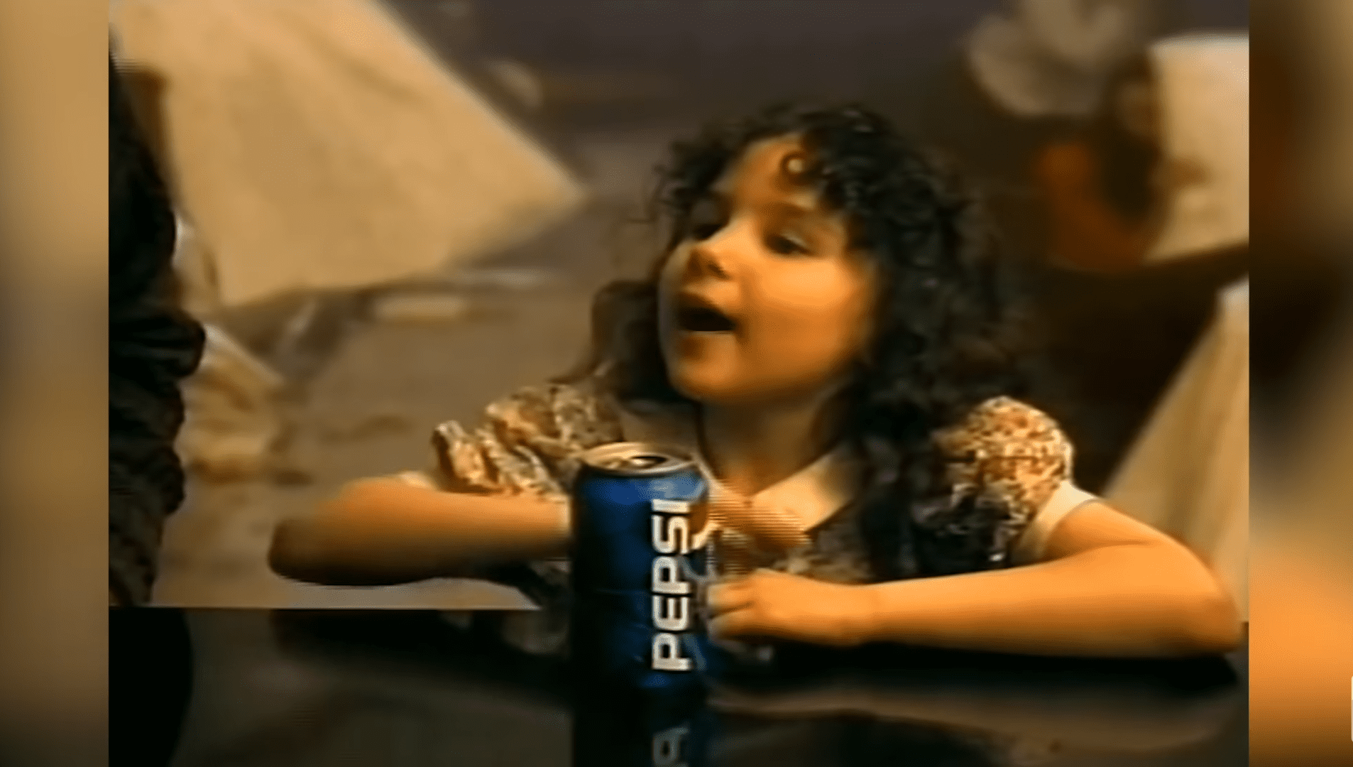 Hallie Eisenberg on a Pepsi commercial | Photo: YouTube/The List