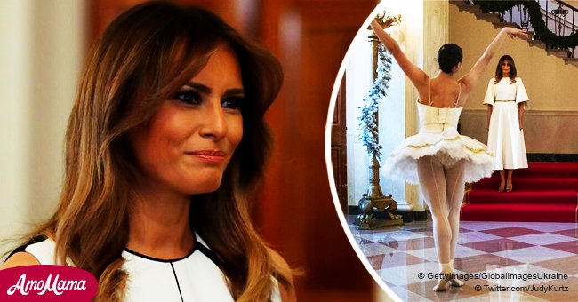 Old video of Melania Trump watching ballet goes viral again, and fans think she’s a 'ghost'