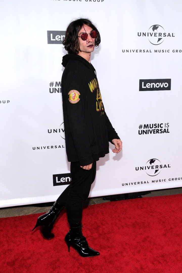  Ezra Miller attends the 2020 Grammy after party hosted by Universal Music Group on January 26, 2020  | Source: Getty Images