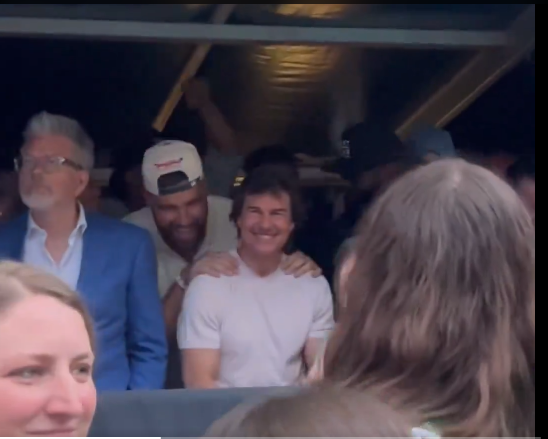 Tom Cruise at Taylor Swift's concert in London dated June 23, 2024 | Source: X/BBQChiefs