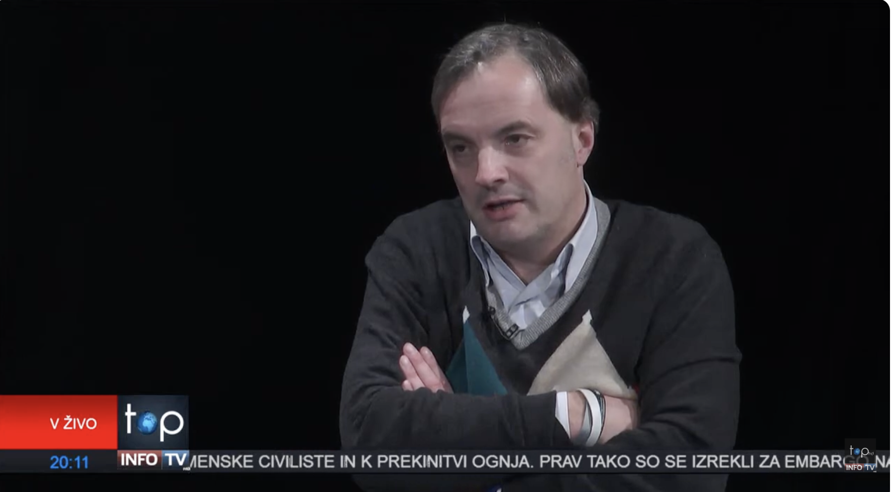 Jure Zorcic speaks about Melania Trump during an interview dated February 25, 2016. | Source: YouTube/Top TV Slovenija