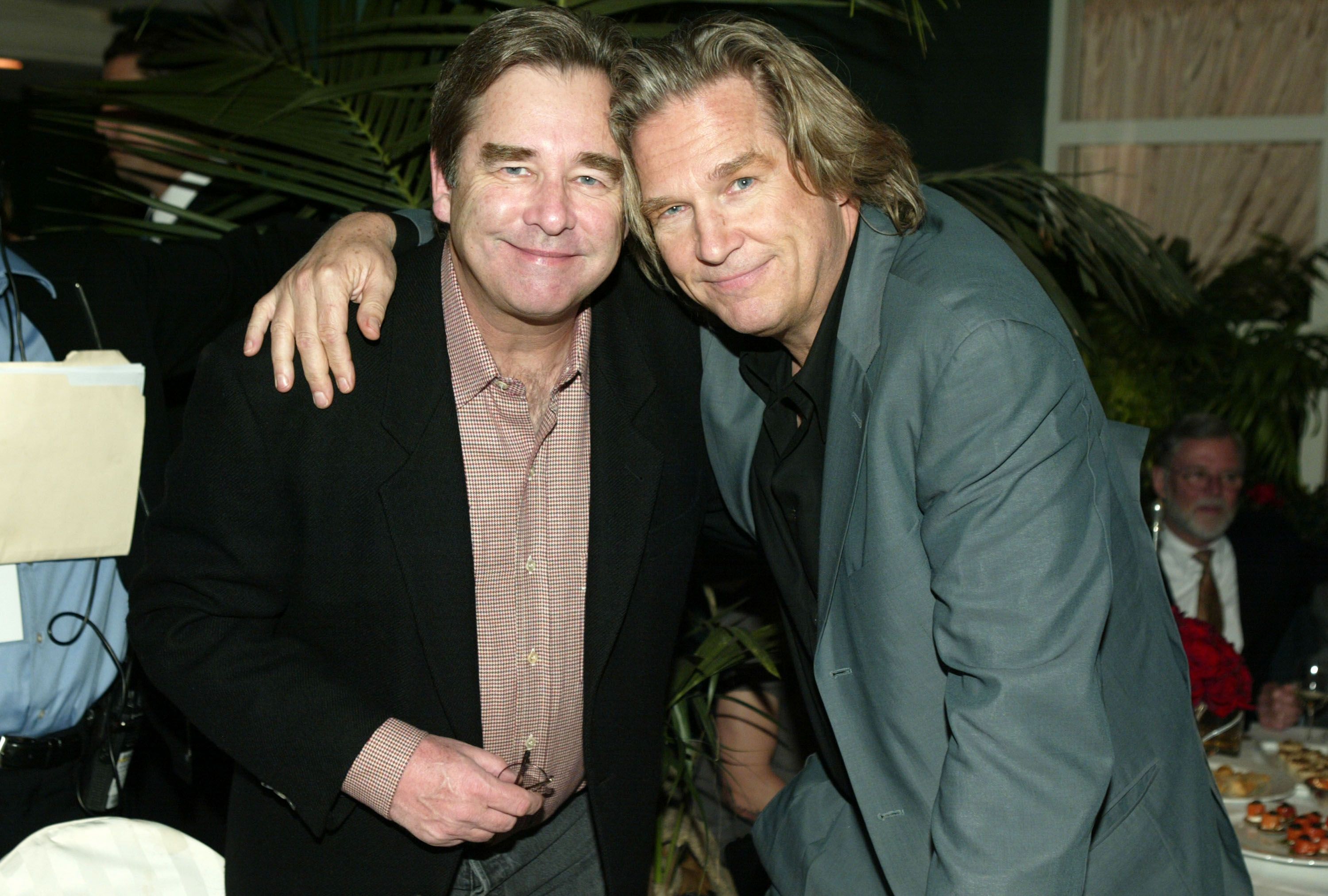 Beau Bridges and Jeff Bridges at the "Seabiscuit" DVD Launch -Party in Beverly Hills | Source: Getty Images