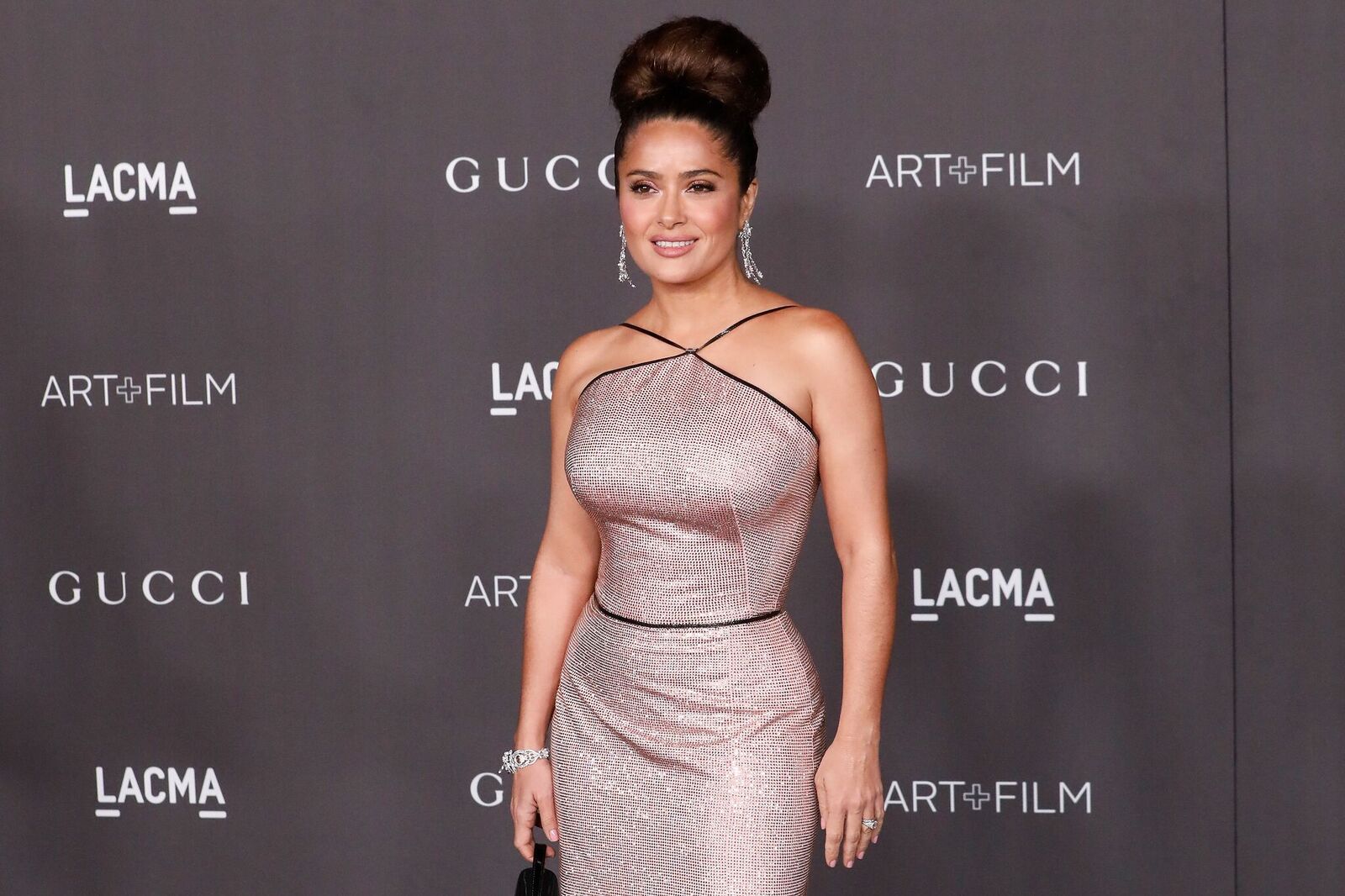 Salma Hayek Pinault attends the 2019 LACMA Art + Film Gala at LACMA on November 02, 2019. | Photo: Getty Images