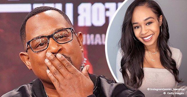 Martin Lawrence And Ex Pats Only Daughter Jasmin Flashes Gorgeous Smile In A Cream Top Photo