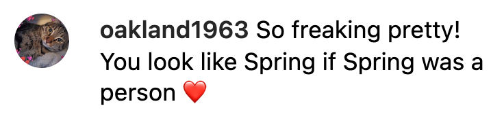 An Instagram user comments on Bethenny Frankel’s OOTD on April 13, 2023. | Source:  instagram.com/bethennyfrankel